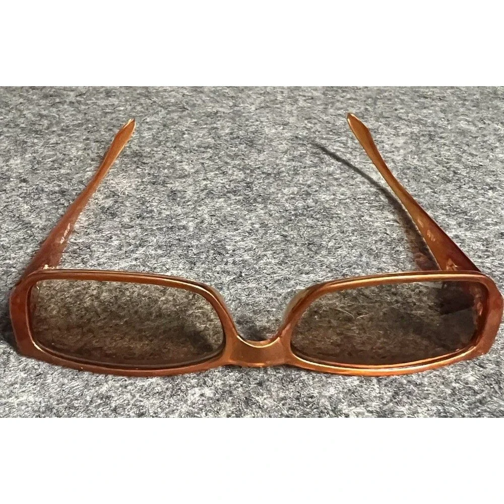 Joy Mangano  glasses +3.50 Orange Jewel-Tone Spring